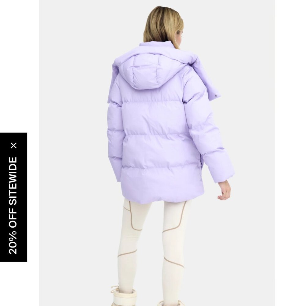 Halfdays Wheeler Parka, Lavender, size S - Picture 5 of 5